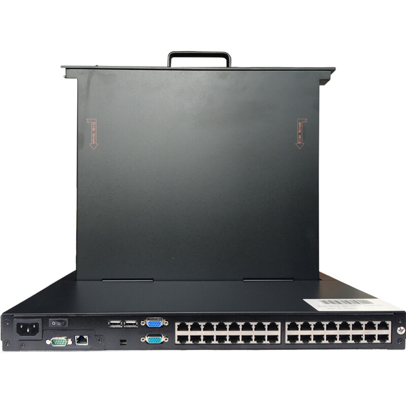 高效便捷的遠(yuǎn)程管理利器 32口網(wǎng)口CAT5帶IP遠(yuǎn)程KVM切換器